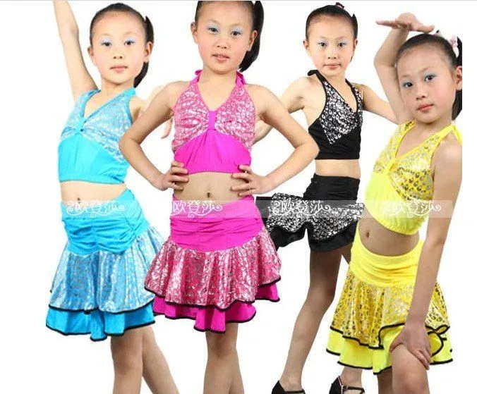 El envío gratuito por mayor 10 unids/lote niños de baile latino y ... El envío gratuito por mayor 10 unids/lote niños de baile latino y ...