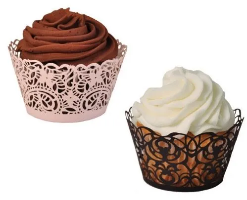 Cómo hacer envoltorios o wrappers para cupcakes
