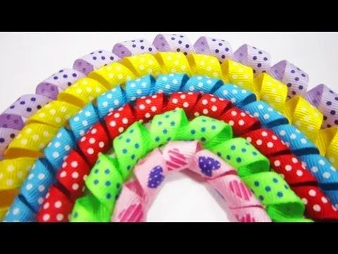 Episodio 529- Cómo hacer cintas para moños rizados korker sin ... Episodio 529- Cómo hacer cintas para moños rizados korker sin ...