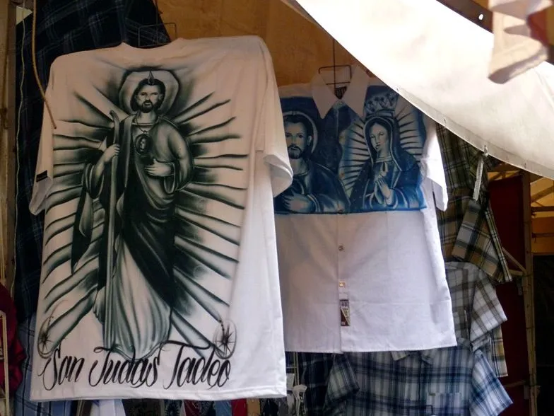 Playeras aerografiadas de cholos - Imagui