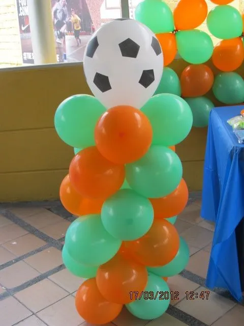 EQUIPOS DE FUTBOL - FOOTBALL DECORACION FIESTAS INFANTILES ...