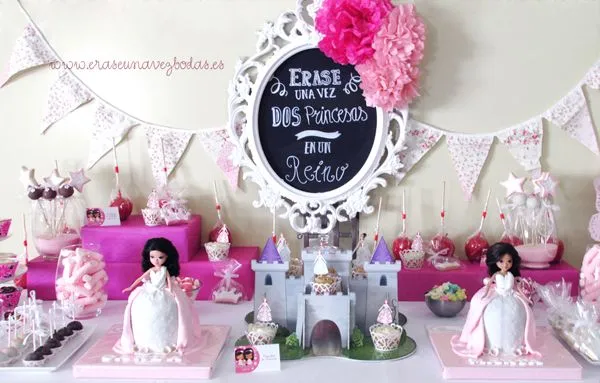 Érase una vez Bodas y Eventos: Candy bar temática: Princesas Érase una vez Bodas y Eventos: Candy bar temática: Princesas