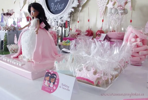 Érase una vez Bodas y Eventos: Candy bar temática: Princesas Érase una vez Bodas y Eventos: Candy bar temática: Princesas