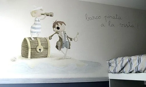 Erase una vez... murales decorativos | Decoideas.Net Erase una vez... murales decorativos | Decoideas.Net