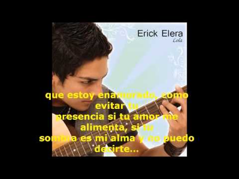 Erick Elera - Te Amo (con letra) - YouTube
