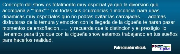 Escaliboor Producciones: Baby Shower La Cigueña Show