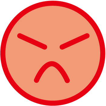 Caricatura cara enojada - Imagui