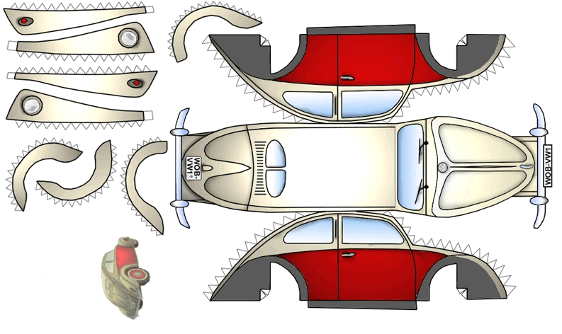 carros para maquetas