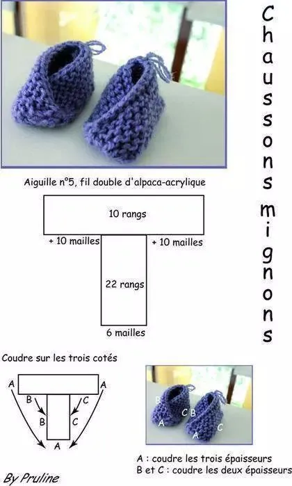 Escarpines crochet paso a paso | Bebe Crochet Ideas y Patrones ...