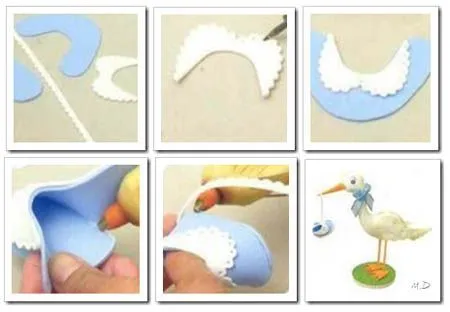 como hacer escarpines zapatitos de bebé de foamy goma eva | Foamy ...