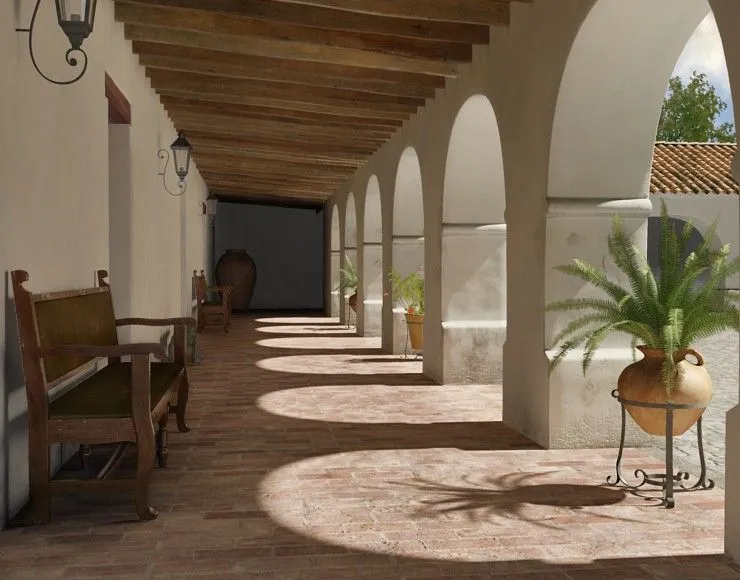 Escena estilo colonial hecha con 3d max - Taringa! Escena estilo colonial hecha con 3d max - Taringa!