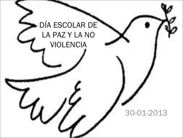 Día escolar de la paz y la no