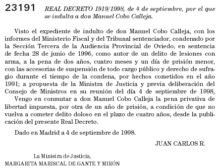 Escolar.net: Poderes e indultos