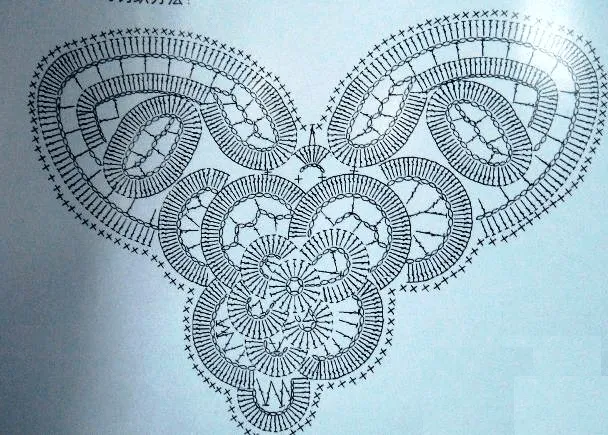 Escote Mezcla Crochet con Algodon - Patrones Crochet