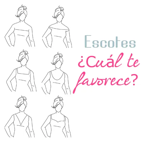 Escotes según el tamaño de tu busto | MODA LISTA | BLOG