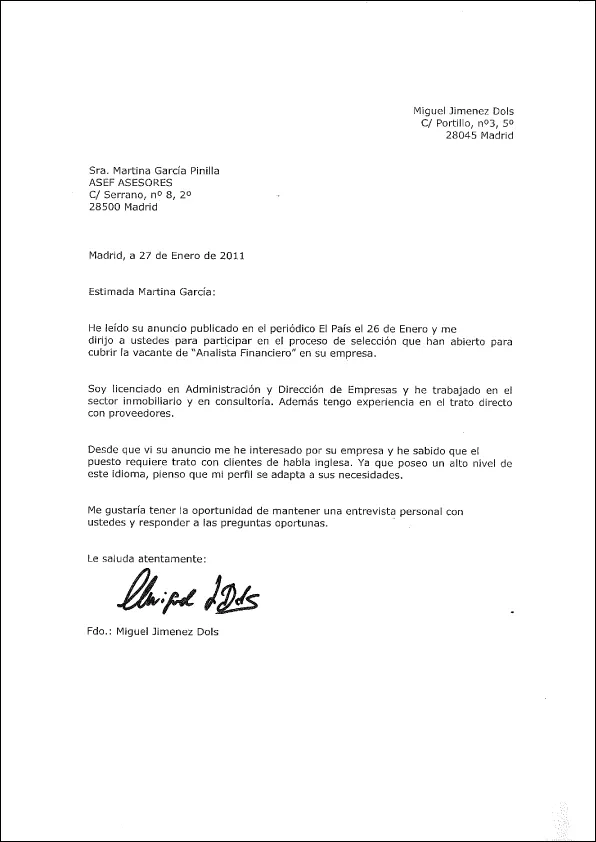 escribir carta presentacion | elSitiodeRuife escribir carta presentacion | elSitiodeRuife