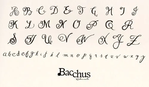 Letras lindas para escribir abecedario - Imagui