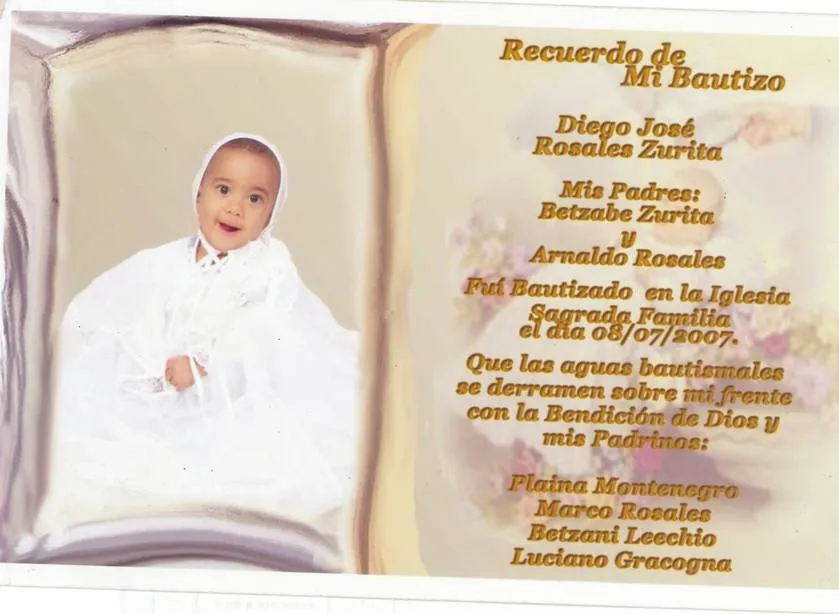 ... escribir un post sobre el bautizo de diego es un post lleno de ... escribir un post sobre el bautizo de diego es un post lleno de