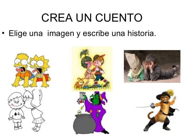 Escribir un cuento a partir de una secuencia Escribir un cuento a partir de una secuencia