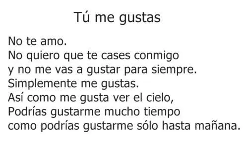 escribir y viajar, viajar y escribir: Me gustas tu