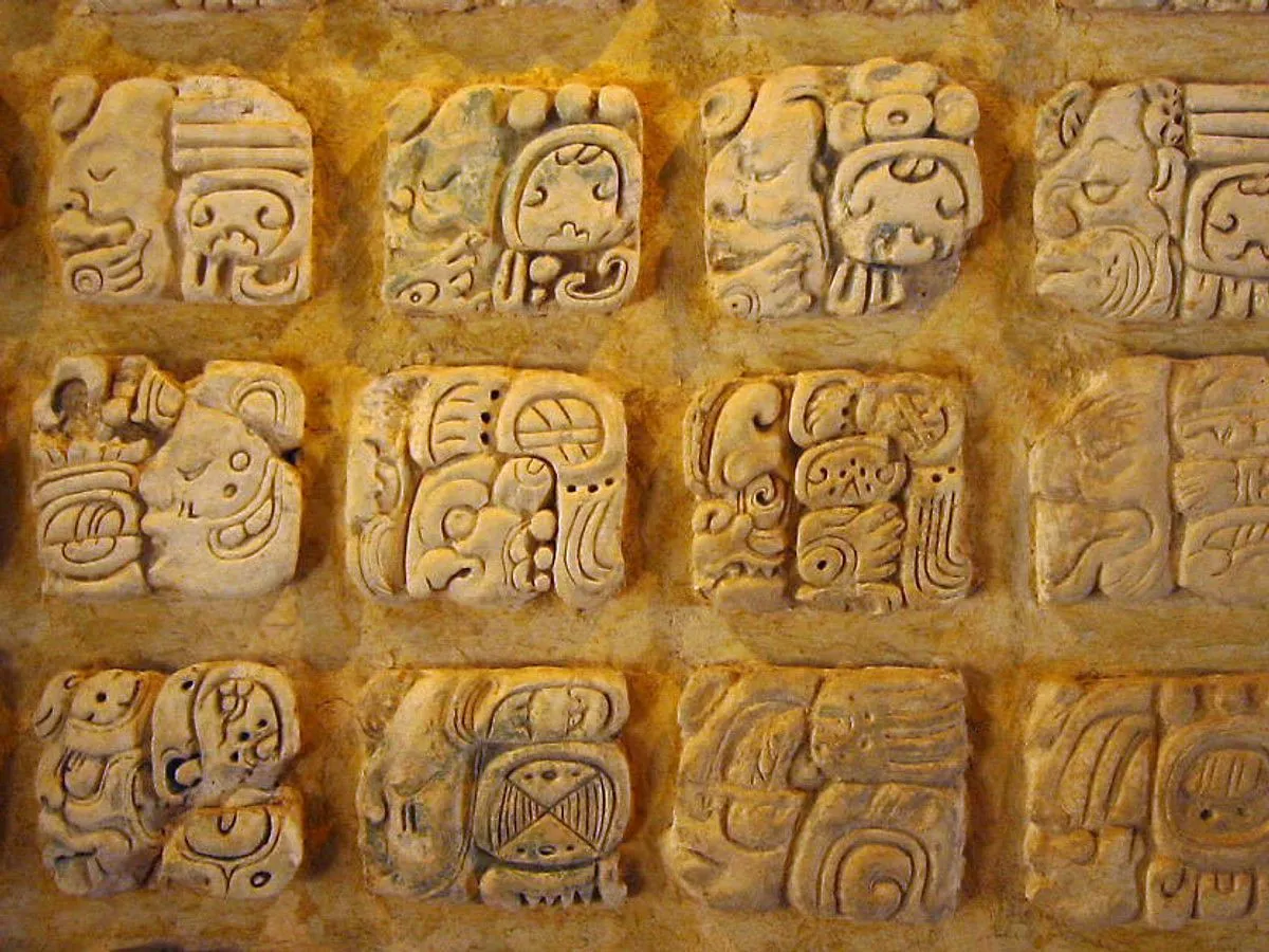 Escritura maya - Enciclopedia de la Historia del Mundo Escritura maya - Enciclopedia de la Historia del Mundo