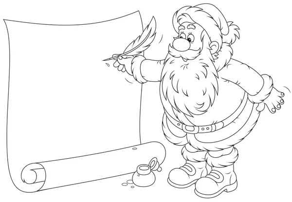 Escritura santa claus — Vector stock © AlexBannykh #54692559 Escritura santa claus — Vector stock © AlexBannykh #54692559