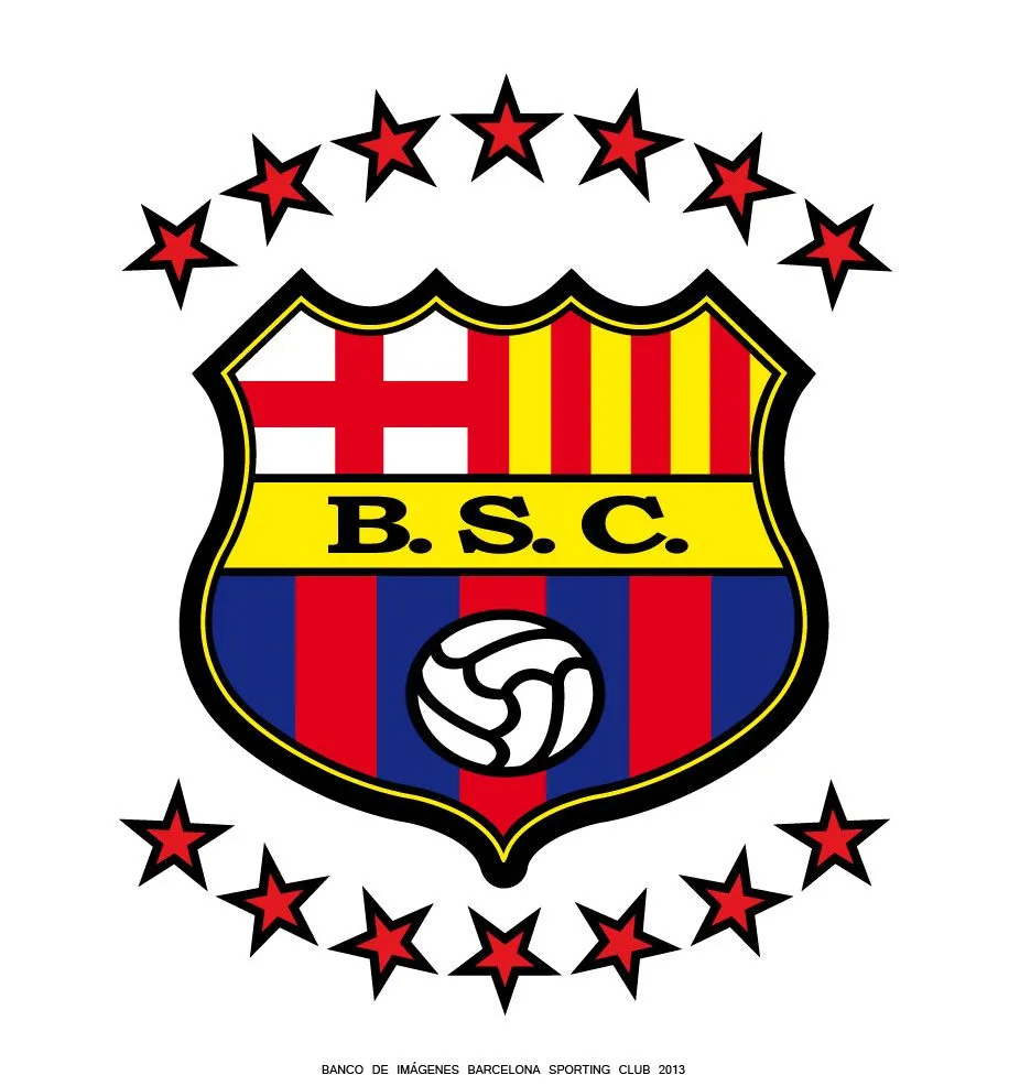 Escudo con 14 Estrellas UP DOWN BARCELONA SC ~ Imagenes de barcelona Escudo con 14 Estrellas UP DOWN BARCELONA SC ~ Imagenes de barcelona