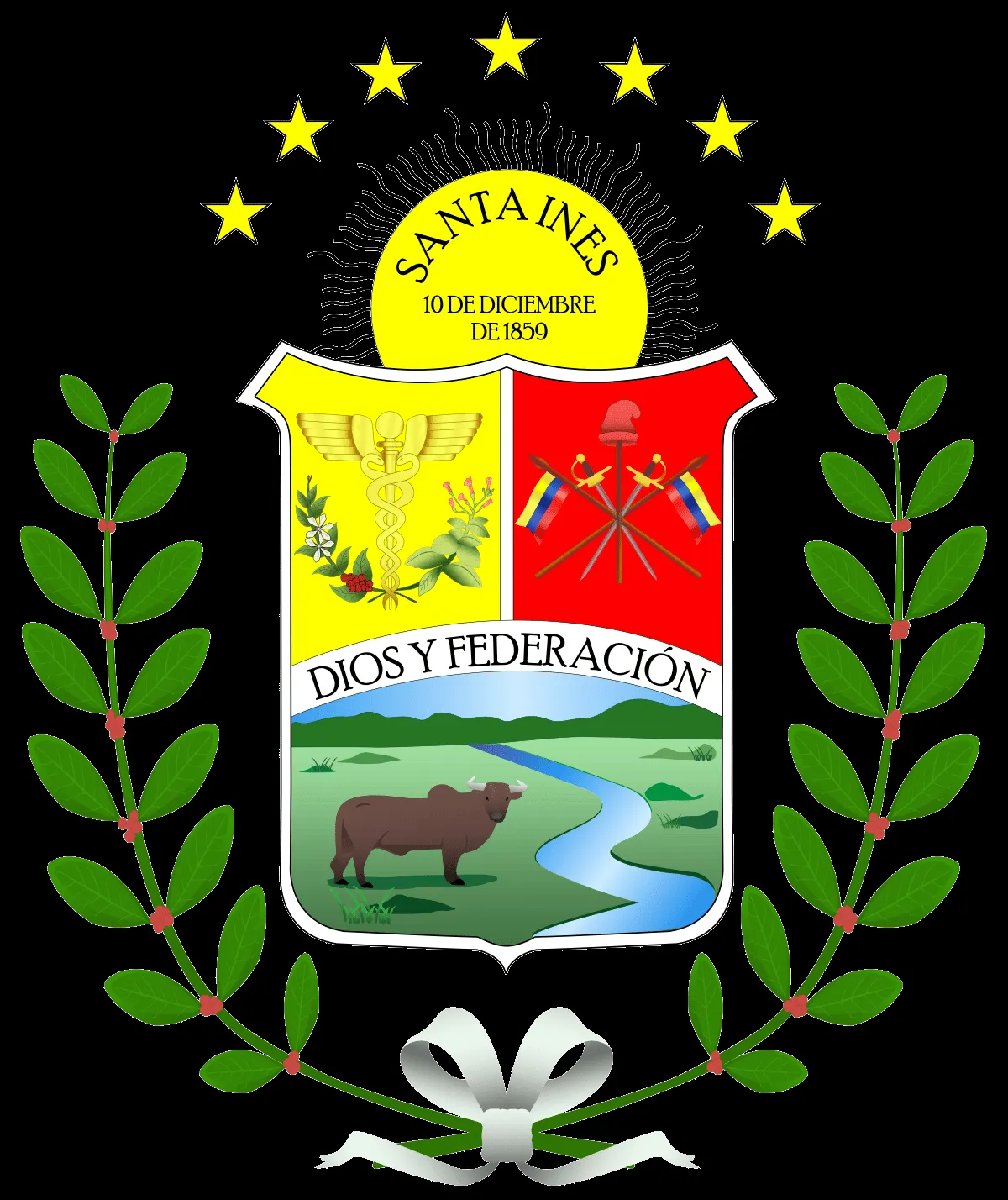 Escudo de armas del estado Barinas - Wikipedia, la enciclopedia libre Escudo de armas del estado Barinas - Wikipedia, la enciclopedia libre