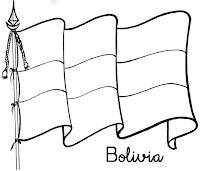 Escudo y bandera con escudo de Bolivia para colorear | Jugar y ... Escudo y bandera con escudo de Bolivia para colorear | Jugar y ...