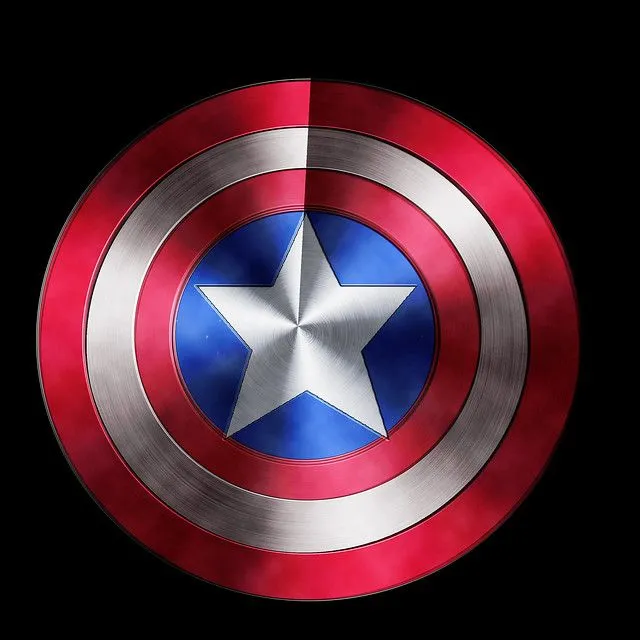 Capitan america escudo dibujo - Imagui