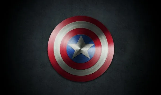 Captain America Shield in Pixelmator | Abduzeedo Design Inspiration