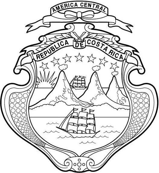 Escudo de honduras para colorear - Imagui