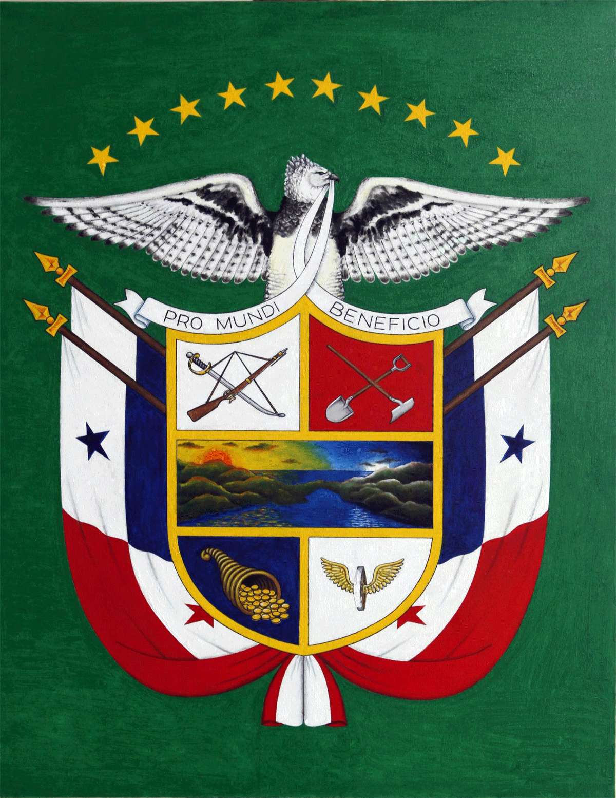 Escudo Nacional de Panamá Historia Descripción y su... Escudo Nacional de Panamá Historia Descripción y su...