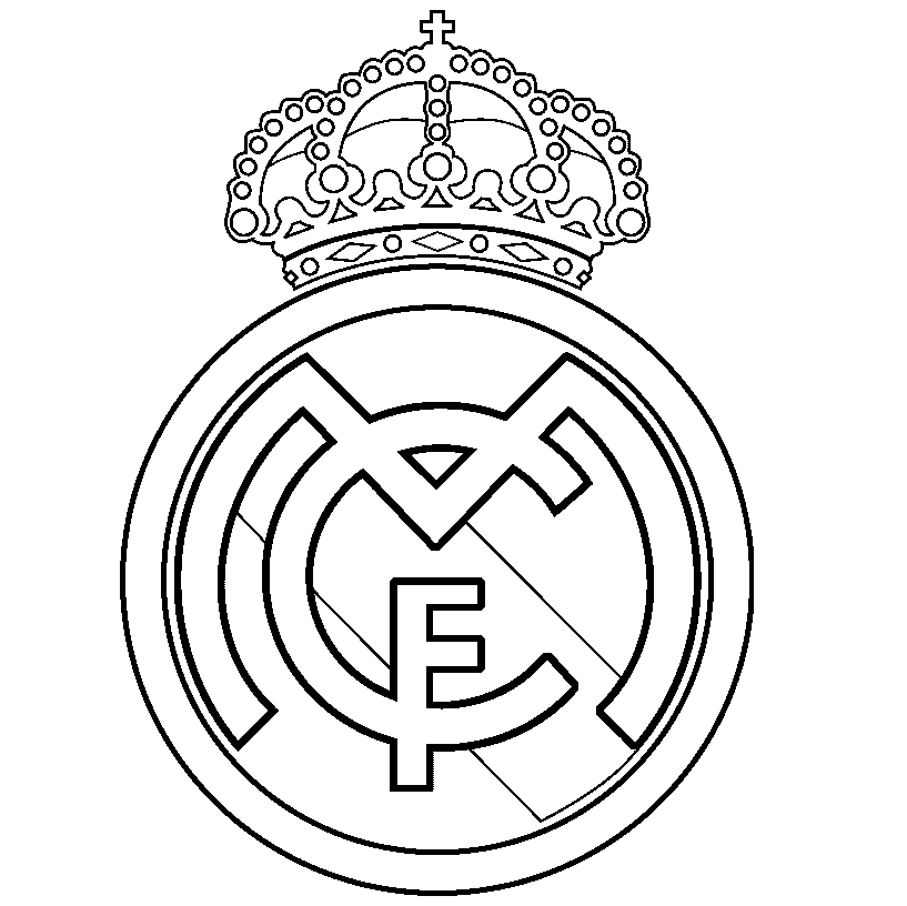 Escudo del Real Madrid para colorear e imprimir - Imagui Escudo del Real Madrid para colorear e imprimir - Imagui