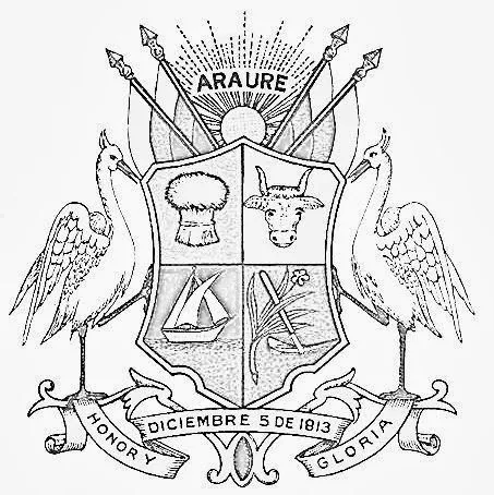 Escudo de la republica bolivariana de venezuela para colorear - Imagui