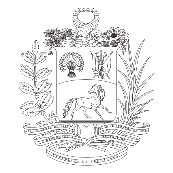 Escudo de la Republica de Venezuela Logo Download png Escudo de la Republica de Venezuela Logo Download png
