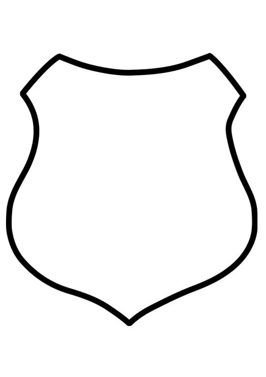 Escudos en blanco para decorar - Imagui