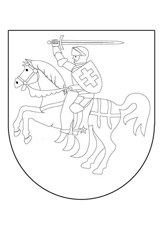 Escudos de la edad media para colorear - Imagui Escudos de la edad media para colorear - Imagui