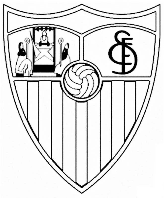 Escudos de fútbol para colorear | laclasedeptdemontse Escudos de fútbol para colorear | laclasedeptdemontse