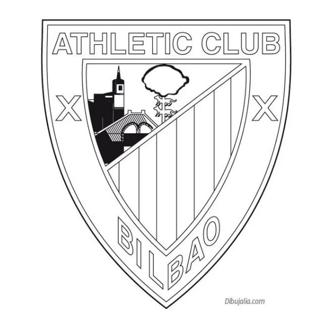 Escudos de fútbol para colorear | laclasedeptdemontse Escudos de fútbol para colorear | laclasedeptdemontse