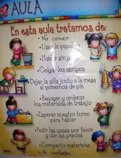 EN LA ESCUELA CABEN TOD@S: NORMAS DE CLASE