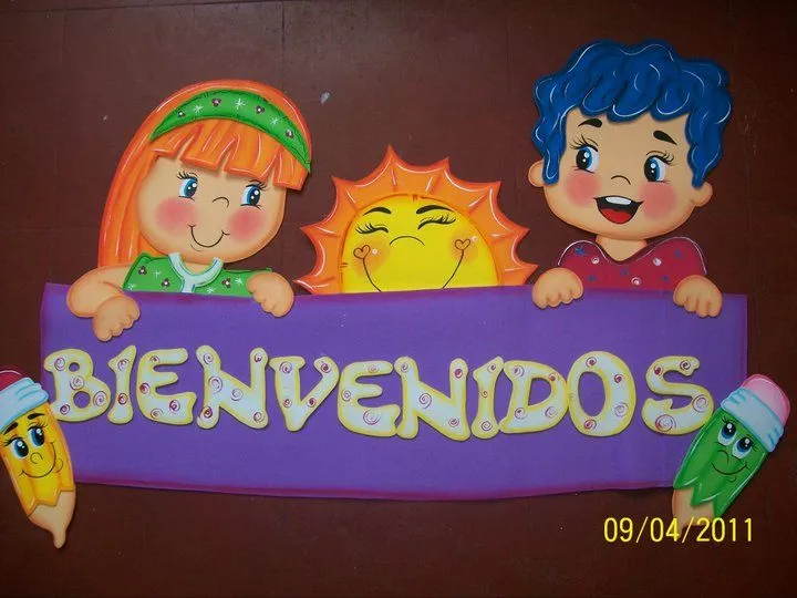 Mi Escuela Divertida: Carteles de Bienvenidos para el aula de clase Mi Escuela Divertida: Carteles de Bienvenidos para el aula de clase