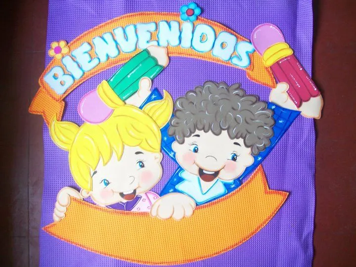 Mi Escuela Divertida: Carteles de Bienvenidos para el aula de clase Mi Escuela Divertida: Carteles de Bienvenidos para el aula de clase