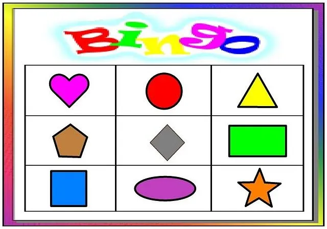 Mi Escuela Divertida: Juego Didáctico "Bingo de Figuras ...