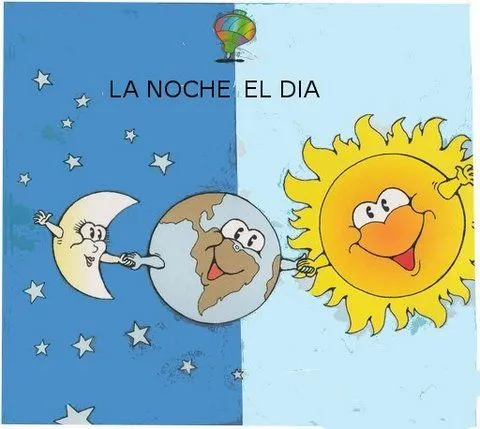 Mi Escuela Divertida: Láminas para Trabajar el Día y la Noche Mi Escuela Divertida: Láminas para Trabajar el Día y la Noche