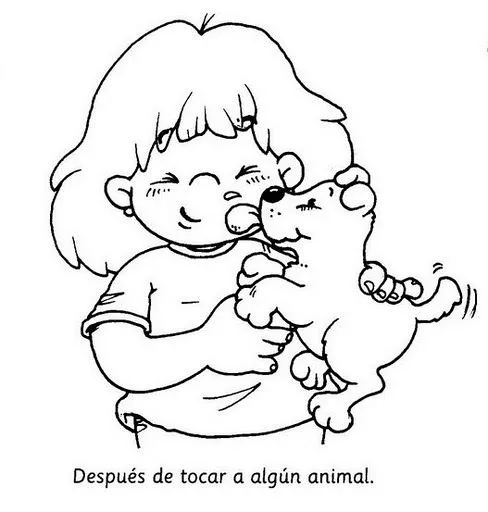 Mi Escuela Divertida: Lavarse las Manos Antes y Después de... Para ... Mi Escuela Divertida: Lavarse las Manos Antes y Después de... Para ...