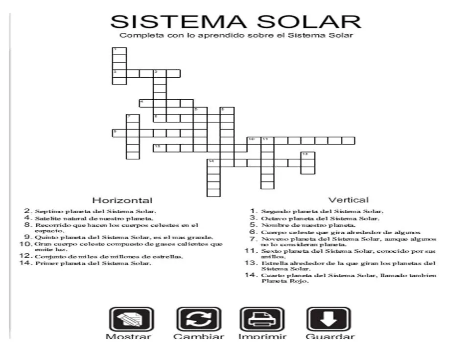 Escuela de Educación Primaria Nº 522: Recurso para generar Crucigramas Escuela de Educación Primaria Nº 522: Recurso para generar Crucigramas