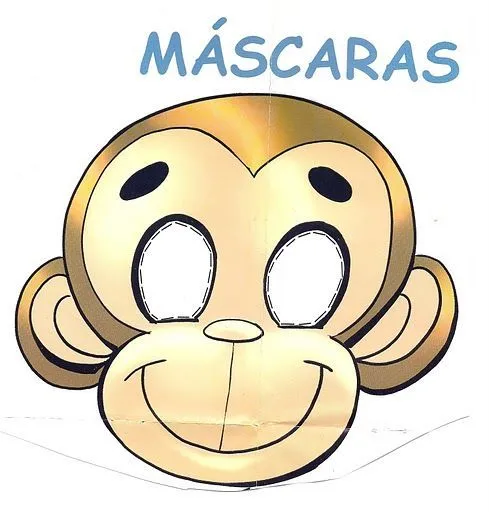 Escuela Especial Abierta: caretas e imagenes para 2º ciclo Mono Liso Escuela Especial Abierta: caretas e imagenes para 2º ciclo Mono Liso