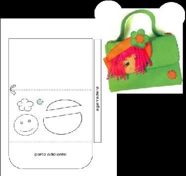 Escuela Especial Abierta: carteras de goma eva Escuela Especial Abierta: carteras de goma eva