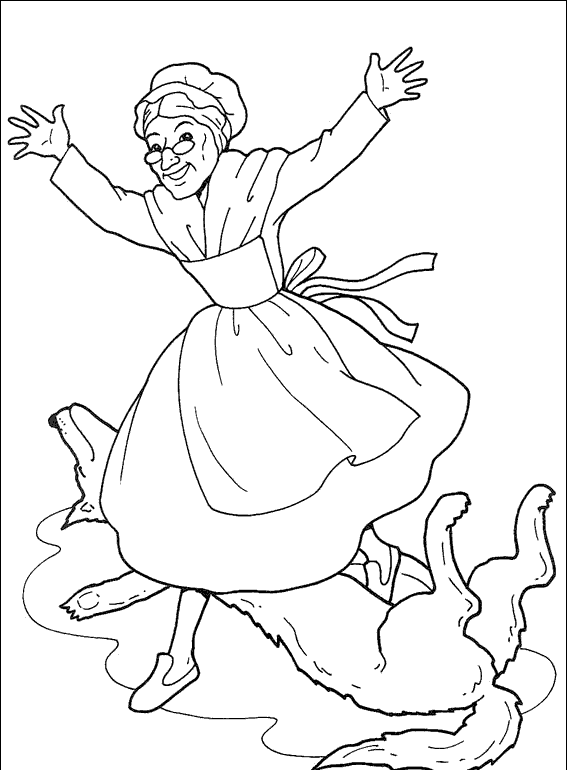 Escuela infantil castillo de Blanca: COLOREAR: CAPERUCITA ROJA